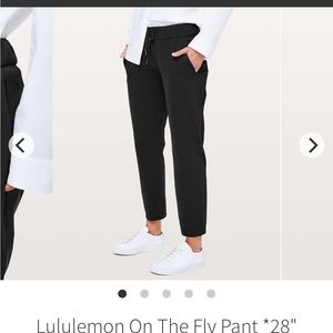 Lululemon on the fly pant